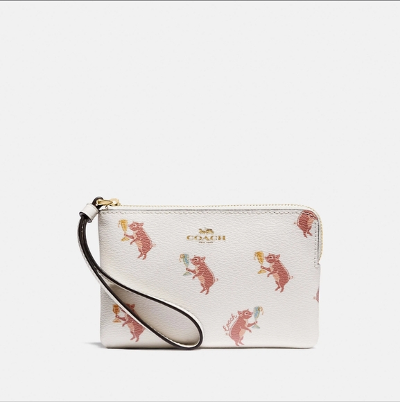 Coach Handbags - Coach Party Pig Wristlet